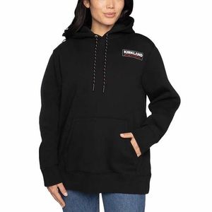 Kirkland Signature black logo hoodie